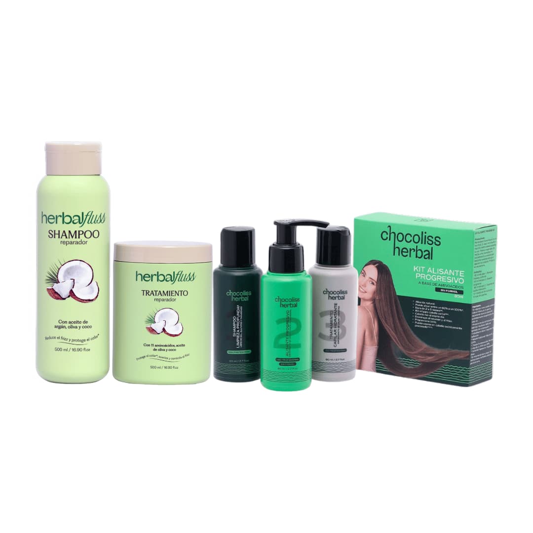 Combo Liso y Nutritivo Cabello Corto